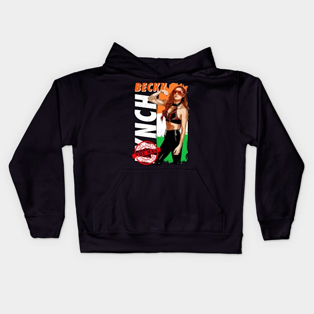 Becky 100% Kids Hoodie by RetroVania